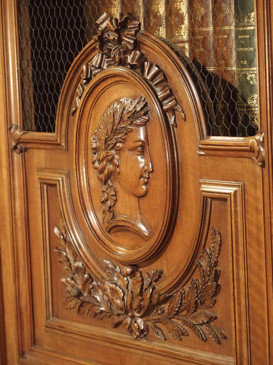 Antique Louis XVI Style 18th-Century French Library by F. C.