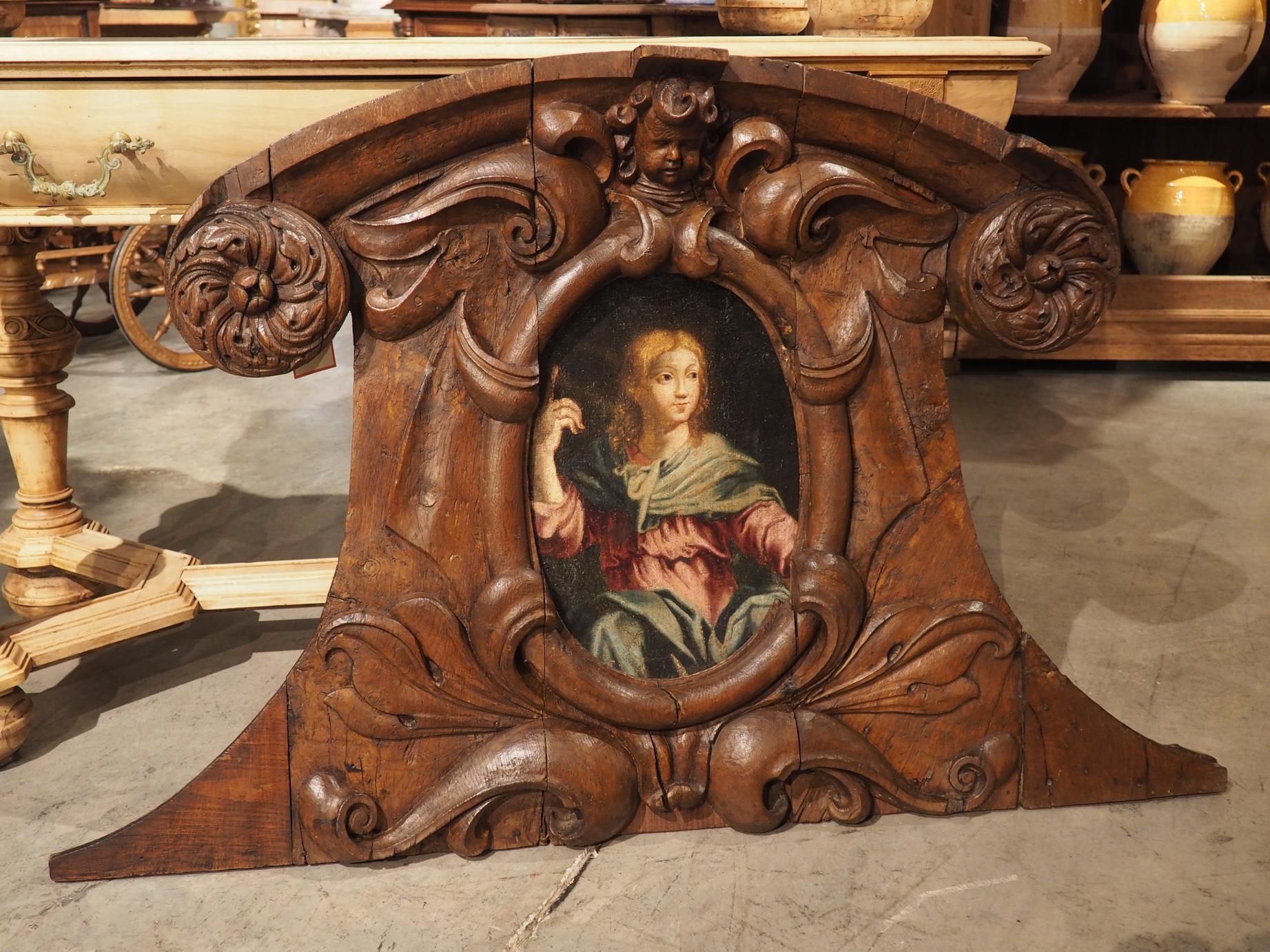 Panel In The Louisquatorze Style French Classicism Stock