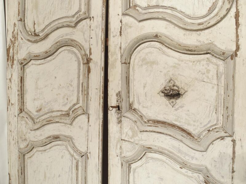 Set of Four Painted 18th Century Interior Doors from Provence, France - Image 3