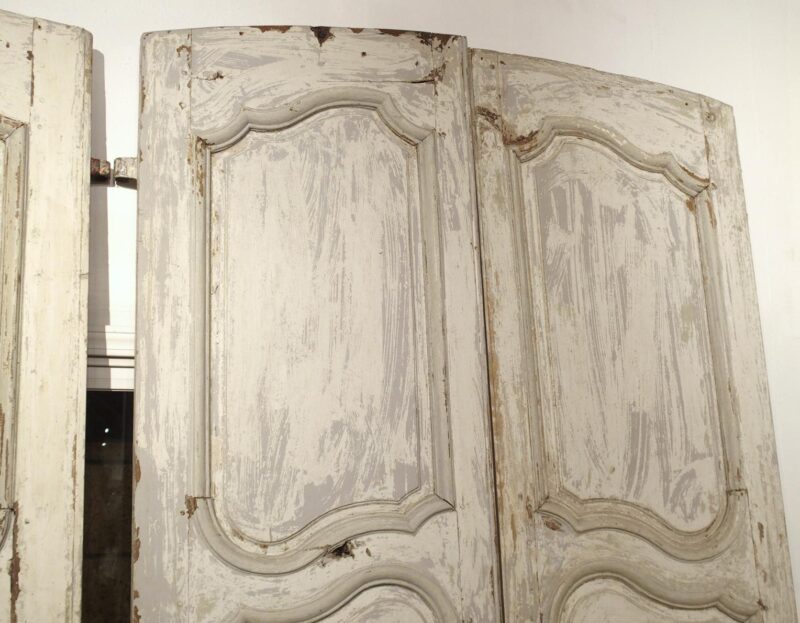 Set of Four Painted 18th Century Interior Doors from Provence, France - Image 12