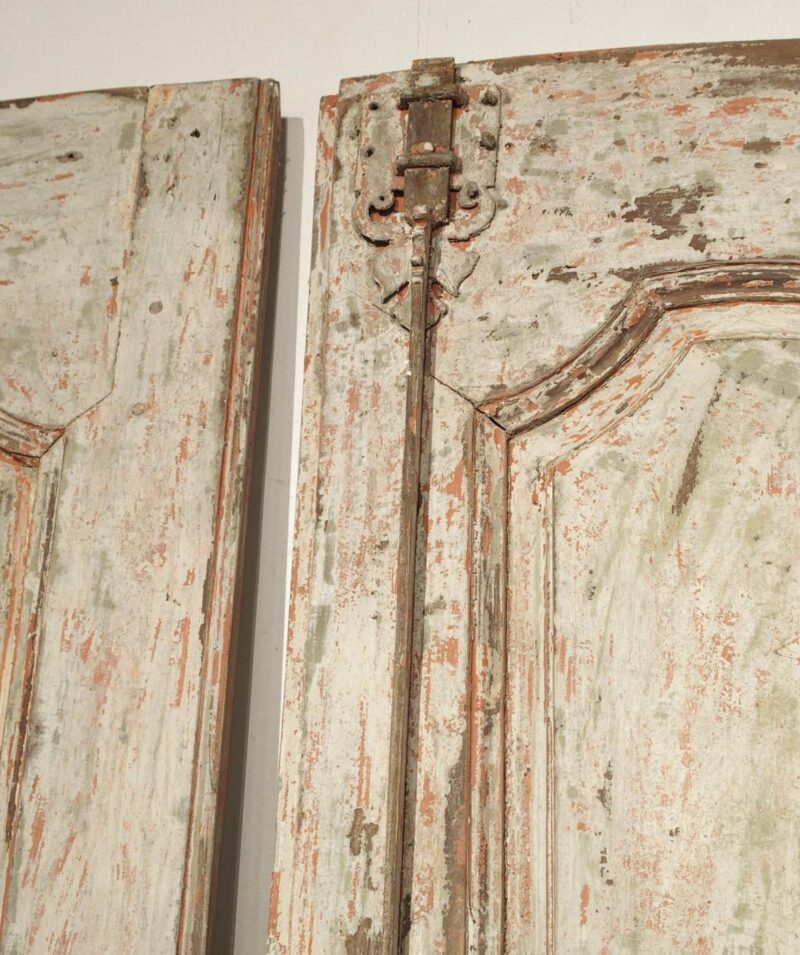 Set of Four Painted 18th Century Interior Doors from Provence, France - Image 15