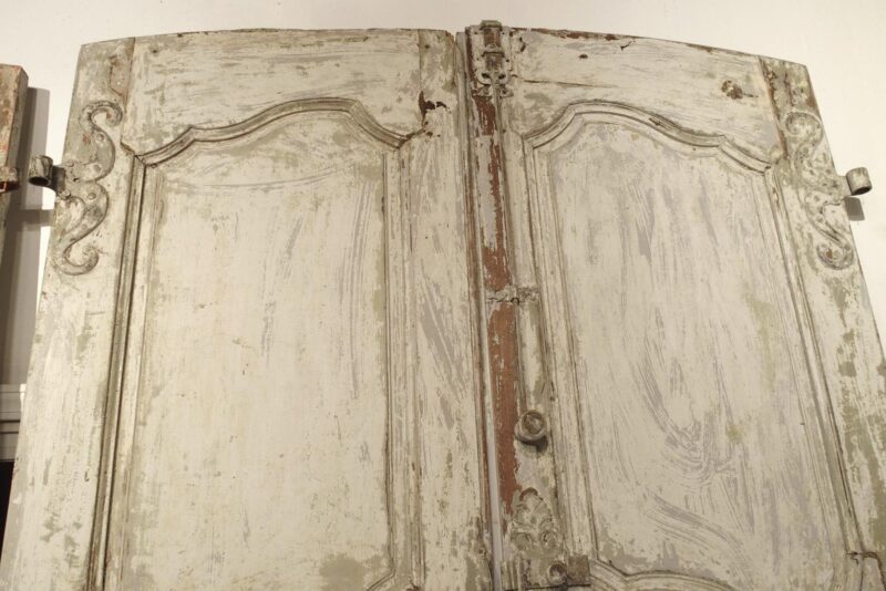 Set of Four Painted 18th Century Interior Doors from Provence, France - Image 16