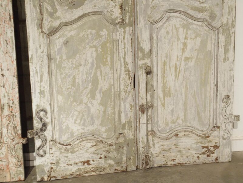 Set of Four Painted 18th Century Interior Doors from Provence, France - Image 17