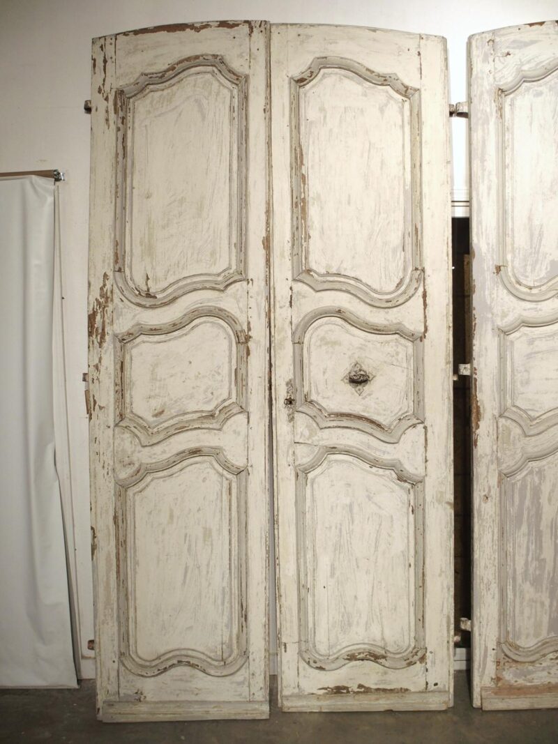 Set of Four Painted 18th Century Interior Doors from Provence, France - Image 6