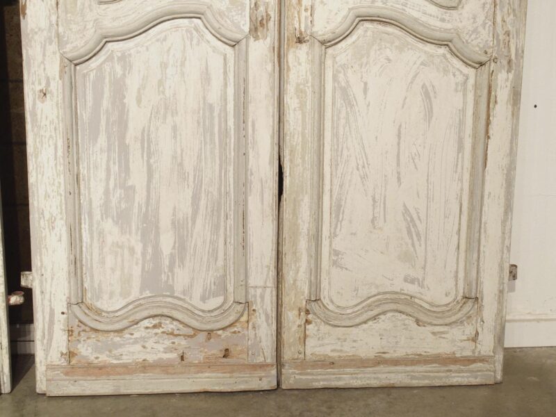 Set of Four Painted 18th Century Interior Doors from Provence, France - Image 8