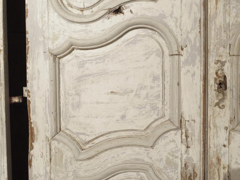 Set of Four Painted 18th Century Interior Doors from Provence, France - Image 10