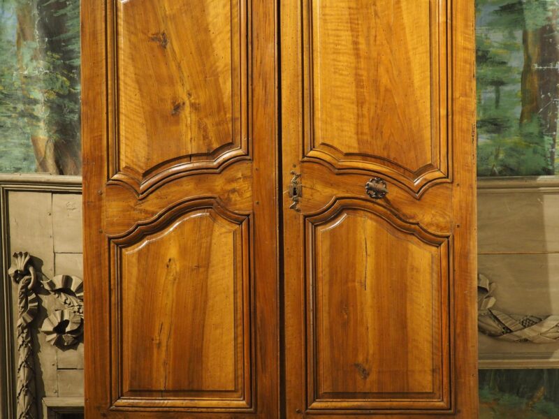 Pair of Tall 18th Century Walnut Interior Doors from Aix-en-Provence, France - Image 17