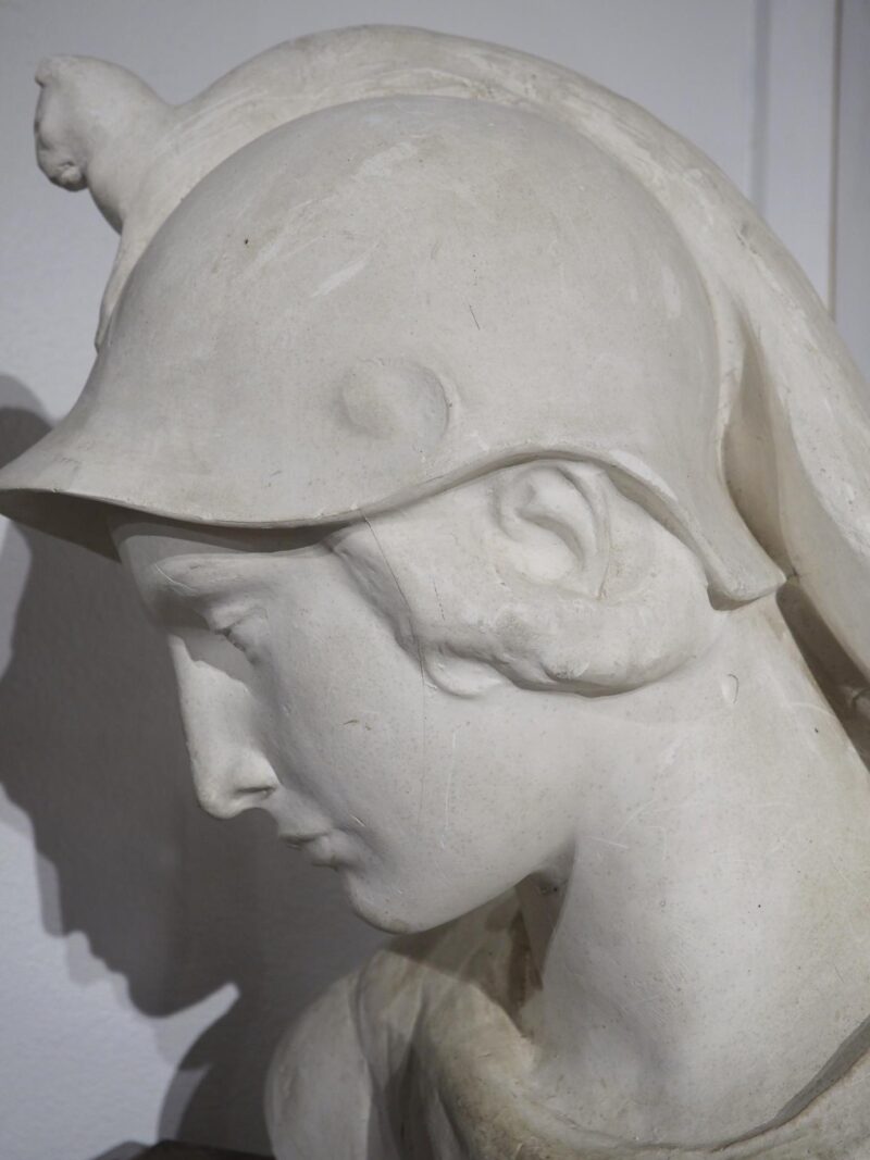 French Plaster Bust of a Greek God, Circa 1930s - Image 11