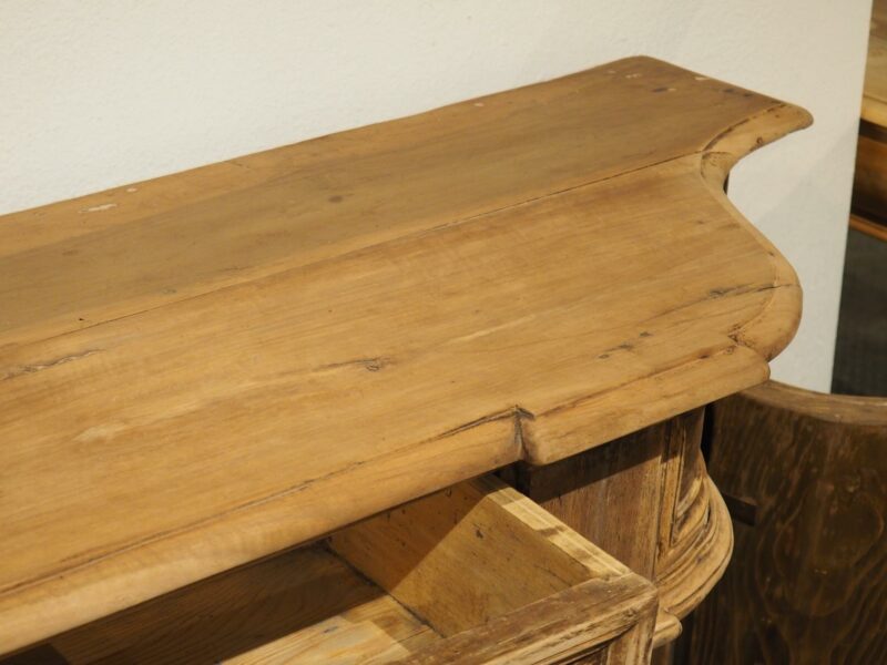 Antique Italian Bleached Walnut Credenza, 19th Century - Image 11