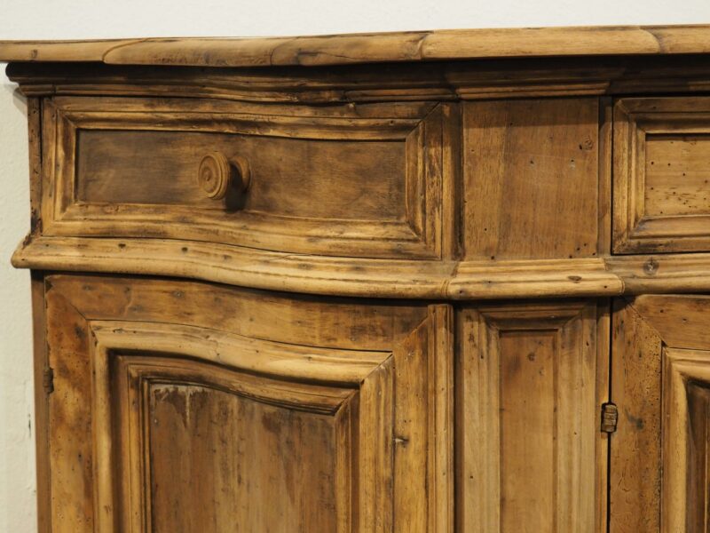 Antique Italian Bleached Walnut Credenza, 19th Century - Image 6