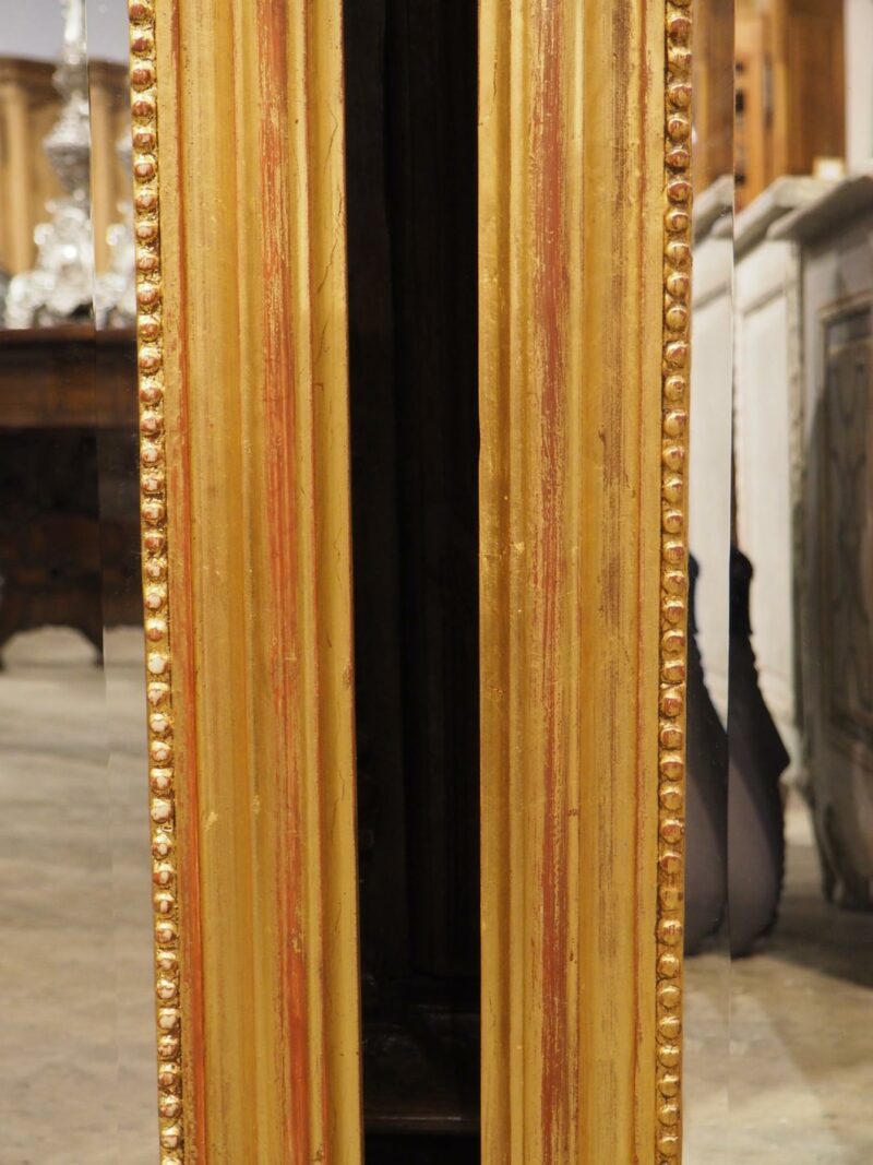 Pair of Hand Carved Louis Philippe Style Dressing Mirrors with Beveled Glass - Image 8