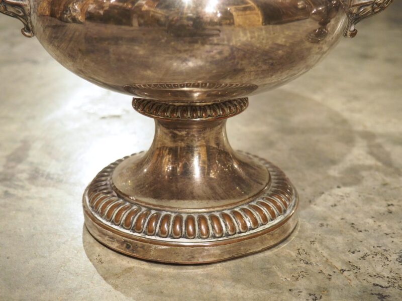 Pair of Antique French Silver Plated Champagne Buckets, Paris, 19th Century - Image 6