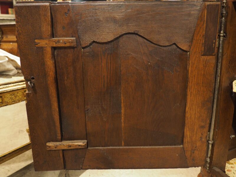 Antique French Oak Buffet with Steel Hardware from Normandy, France, Circa 1830 - Image 18